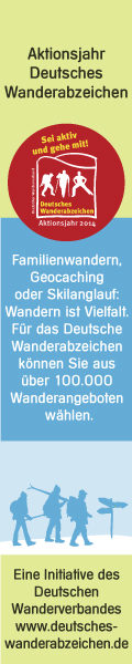 DWV-Banner Aktionsjahr Deutsches Wanderabzeichen