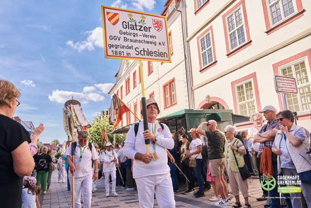 Glatzer Gebirgs-Verein im Festumzug des 122. Deutschen Wandertages