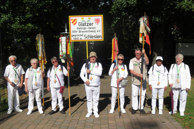 Glatzer Gebirgs-Verein im Festumzug des 122. Deutschen Wandertages