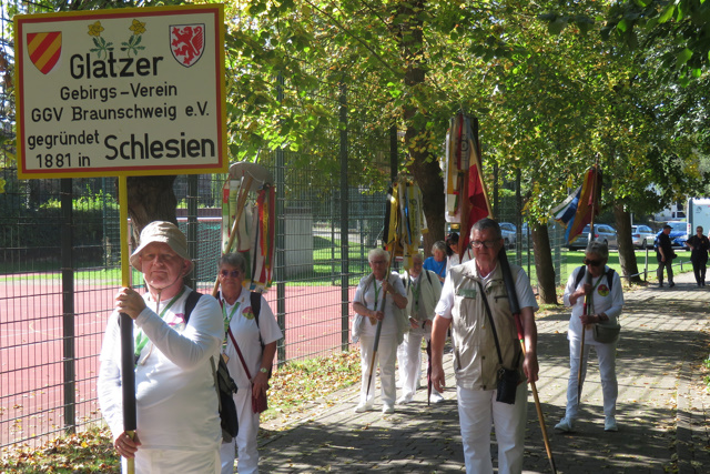 Glatzer Gebirgs-Verein im Festumzug des 122. Deutschen Wandertages