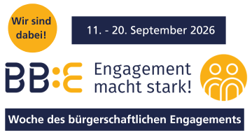 22. Woche des b&uuml;rgerschaftlichen Engagements 11. - 20.09.2026
