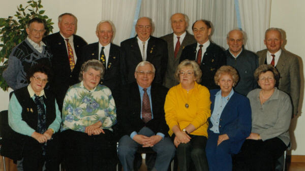 Der Vorstand des GGV im Jubiläumsjahr