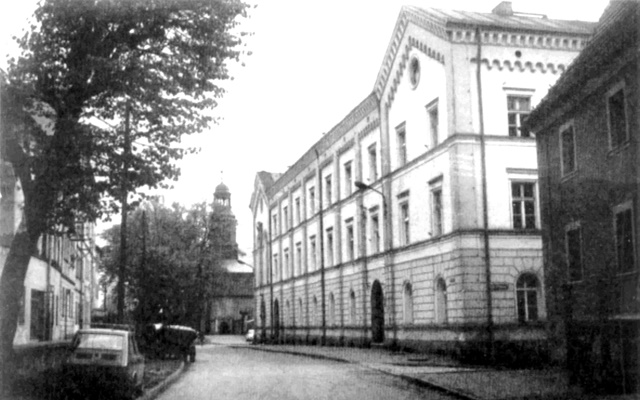 Frühere evangelischen Schule in der Frankensteiner Straße